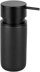 WENKO Dozator din ceramică pentru săpun Wenko Black Outdoor Kitchen Silo, negru