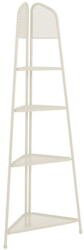 Garden Pleasure Etajeră metalică pe colț pentru balcon Garden Pleasure MWH, înălțime 180 cm, bej deschis