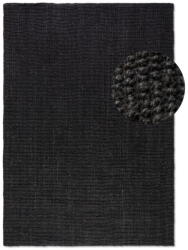 Hanse Home Covor negru din iută 190x280 cm Bouclé - Hanse Home Covor