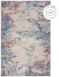 Flair Rugs Covor albastru/mov lavabil din amestec de fibre reciclate 160x230 cm Reid - Flair Rugs Covor