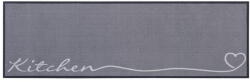 Hanse Home Covor tip traversă Zala Living The Kitchen is Open, 50 x 150 cm, gri Covor