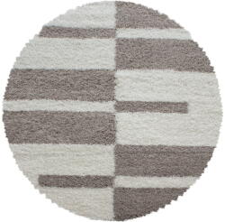 Ayyildiz Carpets Covor bej rotund ø 120 cm Gala - Ayyildiz Carpets