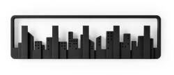 Umbra Cuier de perete negru din plastic Skyline - Umbra Agatator cuier