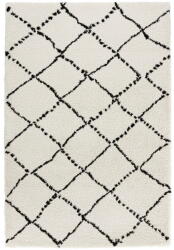 Mint Rugs Covor Mint Rugs Hash, 120 x 170 cm, bej - negru Covor