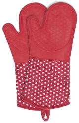 Wenko Set 2 mănuși din silicon Wenko Oven Red, roșu