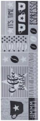 Hanse Home Covor gri de tip traversă 50x150 cm Its Time for Espresso - Hanse Home Covor