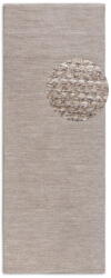 Elle Decoration Covor tip traversă bej țesut manual din amestesc de lână 80x200 cm Pradesh Linen White - Elle Decoration Covor