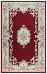 Flair Rugs Covor din lână Flair Rugs Aubusson, 120 x 180 cm, roșu Covor