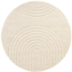 Hanse Home Covor Mint Rugs Norwalk Fergus, ø 160 cm, alb-crem Covor