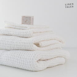 Linen Tales Prosoape de baie albe 3 buc. Honeycomb - Linen Tales