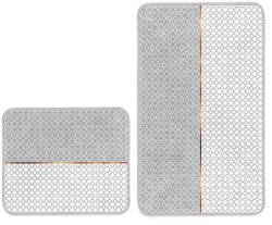 Mila Home Covorașe de baie gri 2 buc. 60x100 cm - Mila Home Covor baie