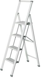 WENKO Scără pliantă Wenko Ladder, înălțime 153 cm, alb