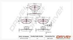 Dr! ve+ set placute frana, frana disc Dr! ve+ DP1010.10. 0033 - automobilus