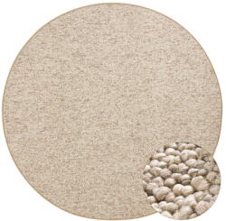 Hanse Home Covor maro deschis rotund ø 200 cm Wolly - BT Carpet Covor