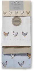 Cooksmart ® Prosoape de vase 3 buc. din bumbac 45x65 cm Farmers Kitchen - Cooksmart ®