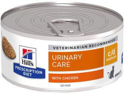 PD Feline C/D Minced Chicken 156 g