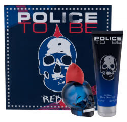 Police To Be Rebel SET: edt 75ml + tusfürdő gél 100ml férfi parfüm