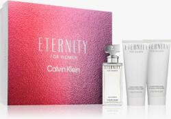 Calvin Klein Eternity SET: edp 100 ml + edp 10ml + Testápoló 100 ml női parfüm