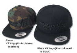 Yamaga Flat Visor Sapka Black Yb