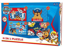 W&O Mancs Őrjárat Surprise puzzle 4 az 1-ben (ARJ054762C)
