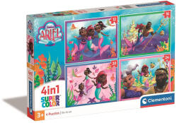 Clementoni Disney Hercegnők Junior Ariel 4 az 1-ben puzzle Clementoni (21533)