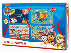 W&O Mancs Őrjárat puzzle 4 az 1-ben (ARJ040673A)