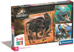 Clementoni Jurassic World Allosaurus 3x48 db-os puzzle Clementoni (25314)