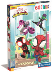 Clementoni Pókember Spidey 60 db-os maxi puzzle Clementoni (26476)