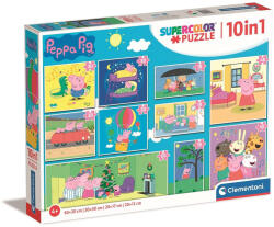 Clementoni Peppa malac Life 10 az 1-ben puzzle Clementoni (20271)