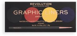 Revolution Beauty Water Activated Graphic Liner Palettes Artist Ego Палитра 5, 8gr