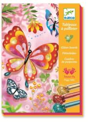 DJECO Joc creativ cu sclipici - Fluturi (3070900095038)