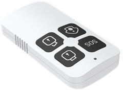 WOOX R7054 woox smart zigbee távirányító - r7054 (1xcr2032, zigbee 3.0, riasztás gyors hatástalanítása, vészkapcsoló) (R7054)