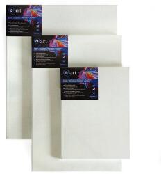 Q-Art feszített festővászon, 330 g, pamut+szintetikus, 70x70 cm