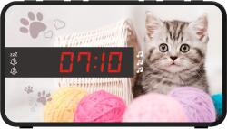 Bigben Kids Animals ébresztőóra cserélhető előlappal