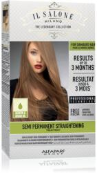 Alfaparf Milano Il Salone Milano Straightening Kit kisimító ápolás érzékeny hajra Keratin & Argan Oil