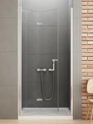 NEW TRENDY New Soleo uși de duș 70 cm pliantă crom luciu/sticlă transparentă D-0129A (D0129A)