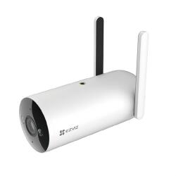 EZVIZ H5 4G 2K kültéri kamera, 3MP, alakérzékelés, kétirányú beszéd, színes éjszakai látás, sziréna, IP67, H. 265, 512GB