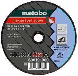 Metabo Flexiarapid Super Darabolótárcsa nemesacélhoz/acélhoz 50x1, 0x6, 0mm 630191000 (630191000)