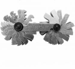 TOYA 52 lapos metrikus Menetfésű 0, 25-6, 0 mm 60° és Whitworth 4-62 mm 55° (YT-29984) (YT-29984)