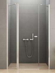 NEW TRENDY New Soleo uși de duș 120 cm înclinabilă crom luciu/sticlă transparentă D-0172A (D0172A)