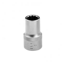 STELS 12mm 1/2 dugókulcs fej biHexagonal CrV (13655) - aqua
