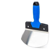 KUBALA 160mm Rozsdamentes ívelt glett kiszedő spakli (KUB0540) (KUB0540)