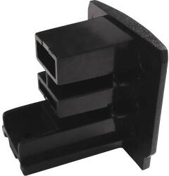 GREENLUX TRACK END CAP 4W BLACK - Végdugó a sínekhez (GXTR048)