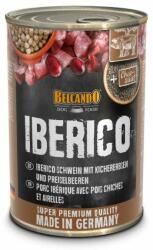 BELCANDO konzerv Iberico sertéshús csicseriborsóval és vörös áfonyával 24 x 400 g