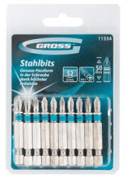 GROSS PH1x50mm 10db professional bitkészlet (11334) (11334)