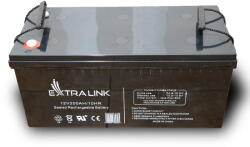 EXTRALINK AKUMULATOR BATTERY ACCUMULATOR AGM 12V 200AH - Batterie Sealed Lead Acid (VRLA) (EX.9793)