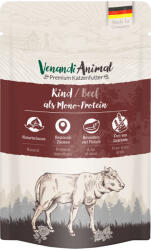  Venandi Animal 24x125 g Venandi Animal Monoprotein marha nedves macskatáp