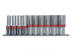 MTX 4-13mm 1/4' hatlapfejű dugókulcs készlet 10db-os (135929) (135929)