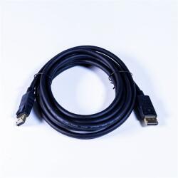 Iris SIC-DP-002-Z 3 m, Displayport apa - Displayport apa Fekete kábel (SIC-DP-002-Z)