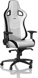 Noblechairs EPIC PU Bőr Fehér/Fekete